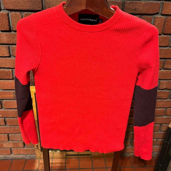 Calvin Klein fine wool sweater size M - Picture 2 of 6